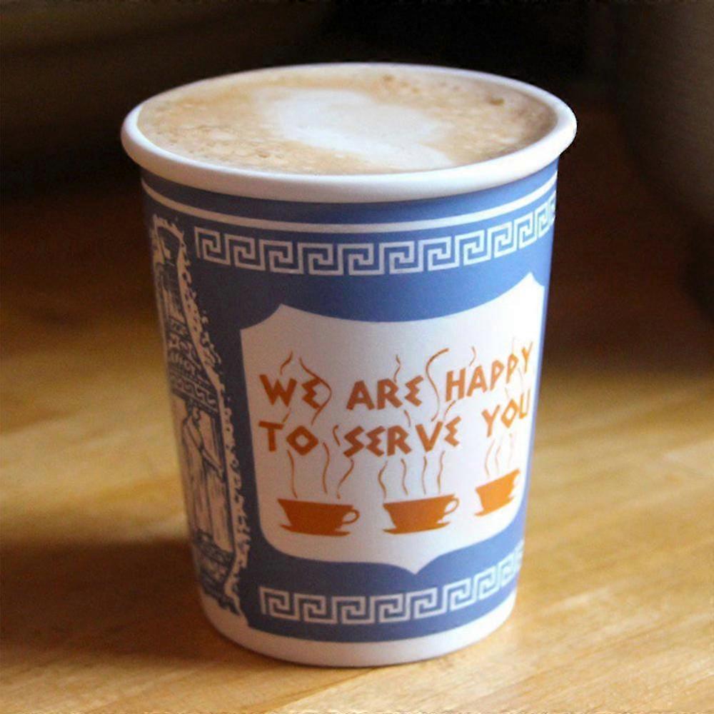 Nous sommes heureux de vous servir Tasse à café en porcelaine New York Tasse à café emblématique en papier