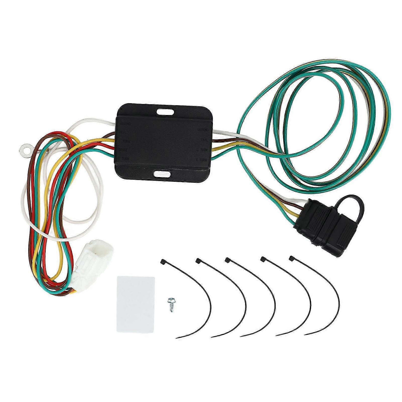 Trailer Wiring Harness compatible CR-V 2007-2011 - Safe Connection, Wearproof, 4 Pin
