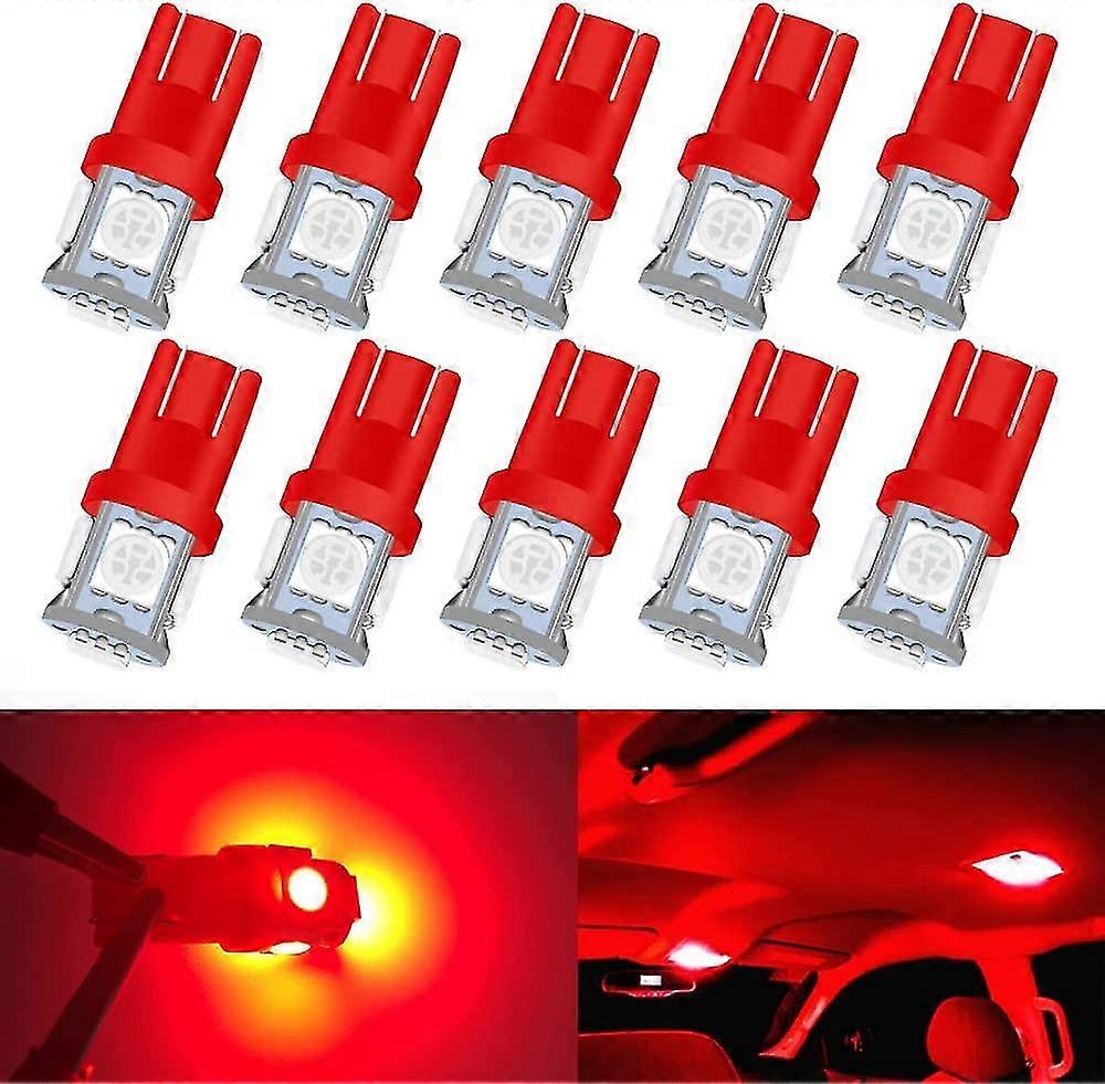 194 Led Bulb Red T10 Led Bulb Map Lights. W5w 168 Led Bulb. 2825 Bulb 5050 5-smd