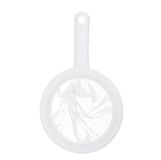 Kitchen Sieve Plastic Household Sieve Fine Mesh, with Handle Hook, Food Filter, for Seedless Jam, Flour, Soy Milk Device