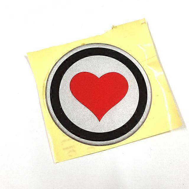 Car Interior For Car Front Grill Emblem Badge Logo Decal Replace Sticker Diameter 7.1cm 1#-35# Checker Union Jack Red HeartVehicle Decor Accessory Set