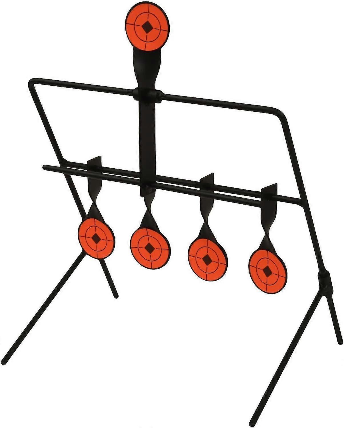 Self-reset Swing Target Spinner Air Gun Air Gun Hunting Rifle Metal Practice Shooting Target Set Banmo