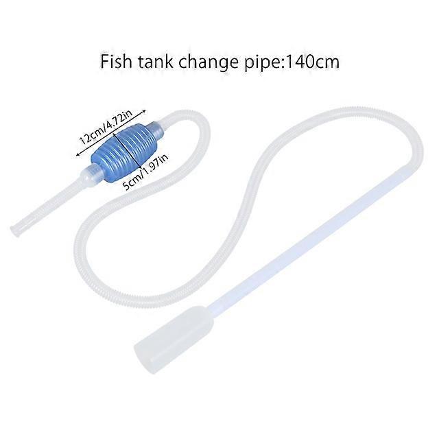 Aquarium Siphon Fish Tank Syphon Vacuum Cleaner Pump Acuario Accessories Semi-automatic Water Change Changer Gravel Water FilterIn-