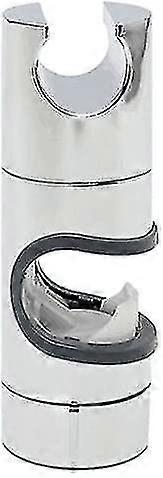 Replacement Adjustable Shower Bracket For Slide Bar 18-25mm Outer Diameter, Chrome Finish.