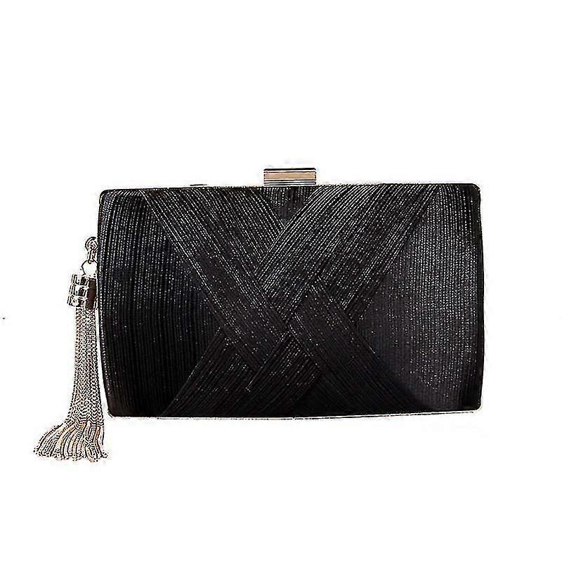 Frin Chain Silk Woven Ladies Pouch
