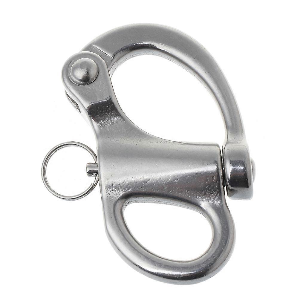 Stainless Steel Rigging Sailing Fixed Bail Snap Shackle Fixed Eye Snap Hook