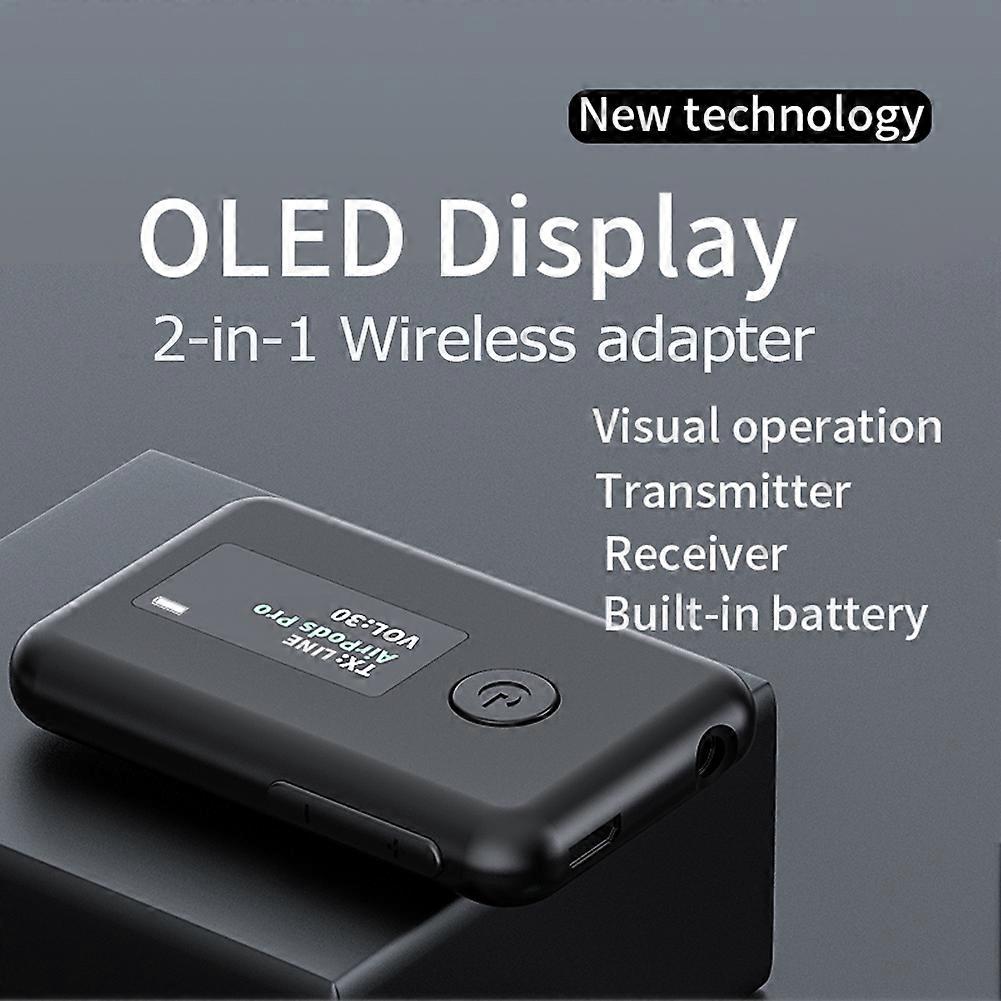 Bluetooth-compatible 5.0 Adapter 3.5mm Audio Stereo Dongle for TV PC Car Headphones Speaker Cable Tester Network Testing Tools