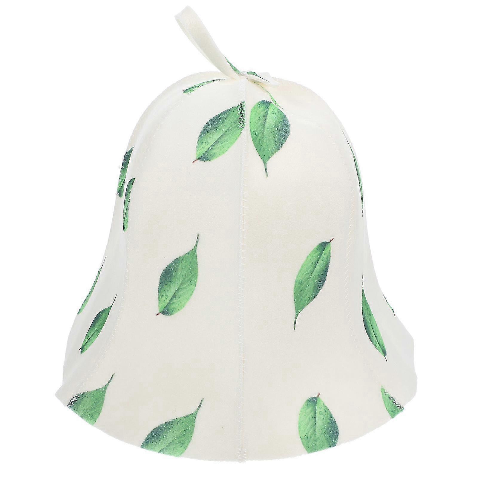 Comfortable Felt Sauna Hat Comfortable Hat for Sauna Household Bath Hat Bath Accessories