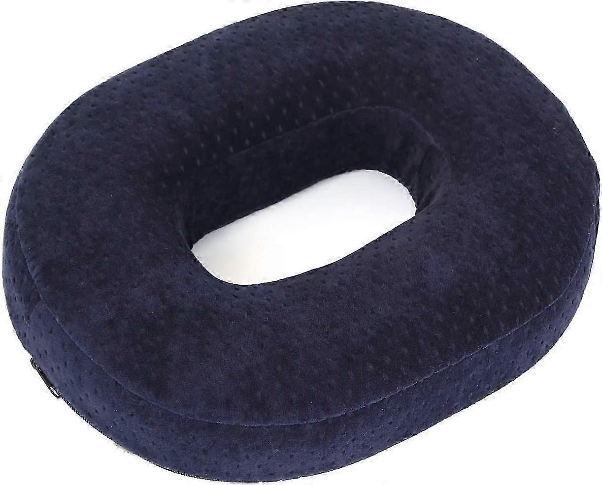 Memory Foam Seat Cushion - Comfort Rebound - Dark Blue