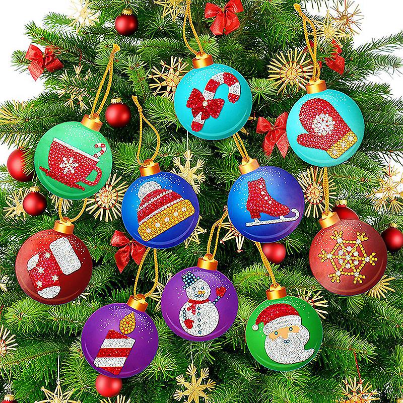 1set Diamond Painting Tool Diy Handmade Christmas Tree Pendant Hanging Ornament