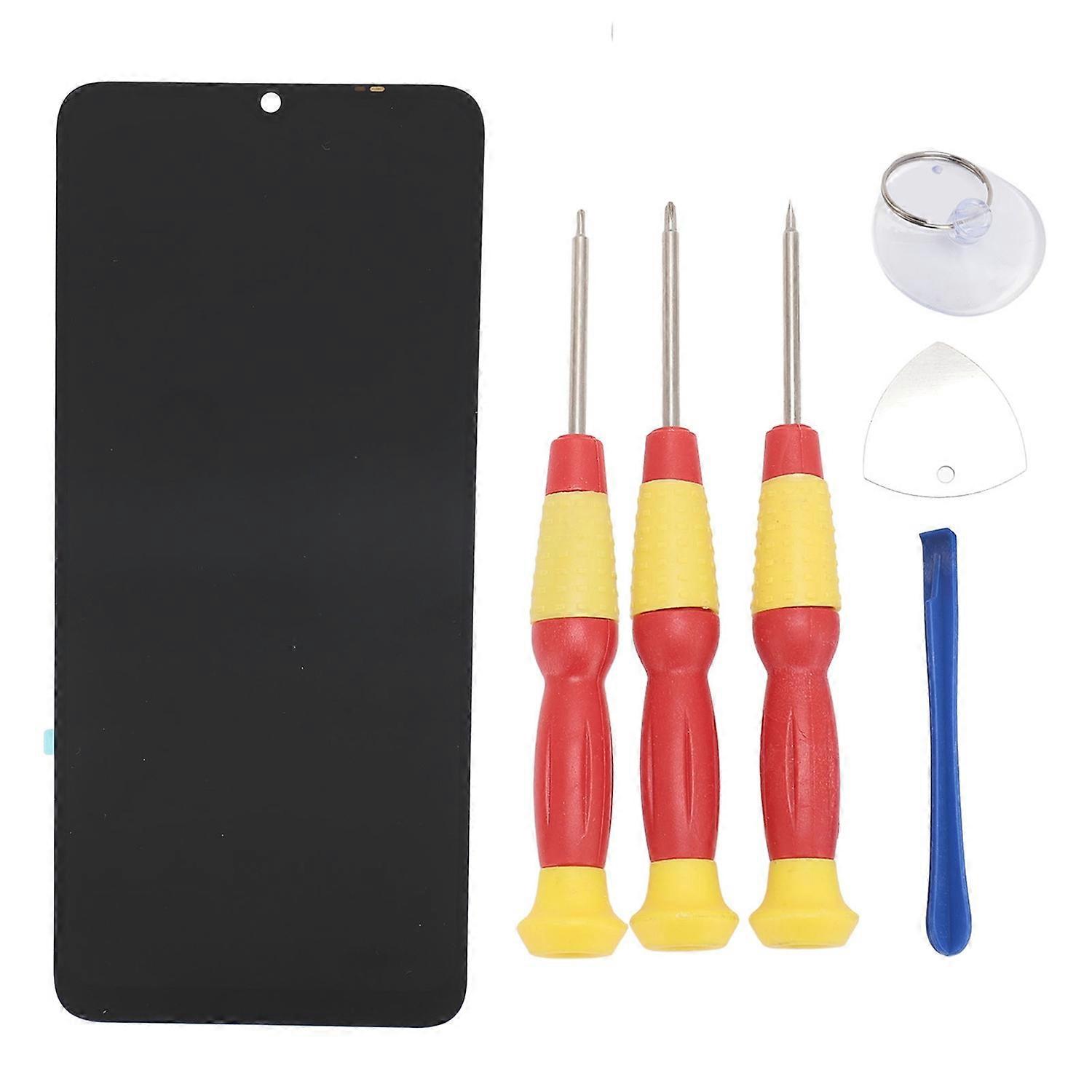 Screen Replacement Touch Screen Display Digitizer Assembly with Repair Tools Kit Fit for Redmi 12C 