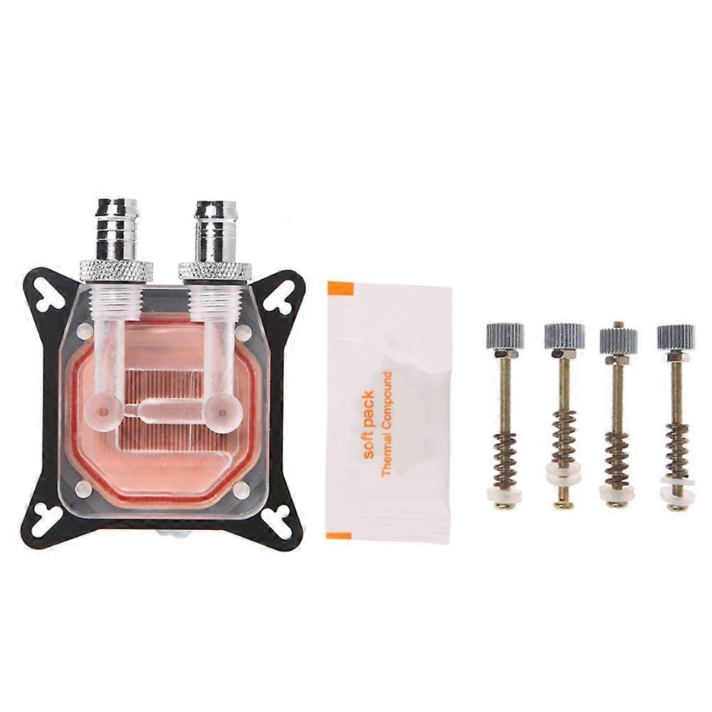 GPU Water Block Cooling Double Channel Copper Cooler for Graphics Card Radiator