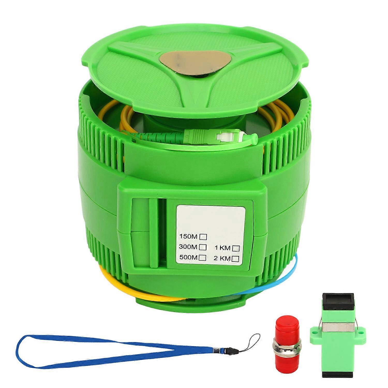 OTDR Launch Cable Optical Fiber Test Extension Cable SCUPC SCAPC Single Mode Fiber Jumper Cable Box