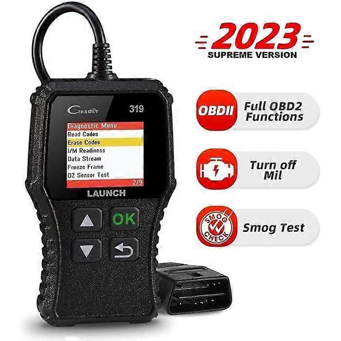 AC14063-LAUNCH CR319 Car Diagnostic Tool OBD2 Scanner Error Code Reader in French