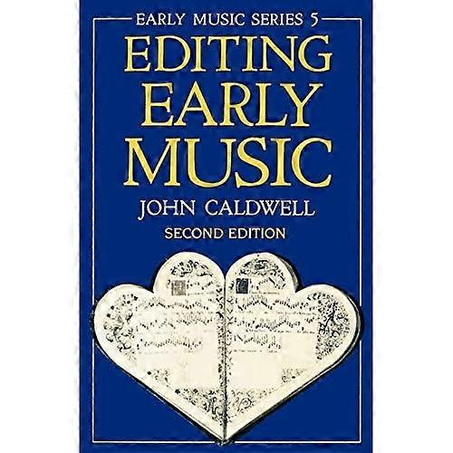 Editing Early Music