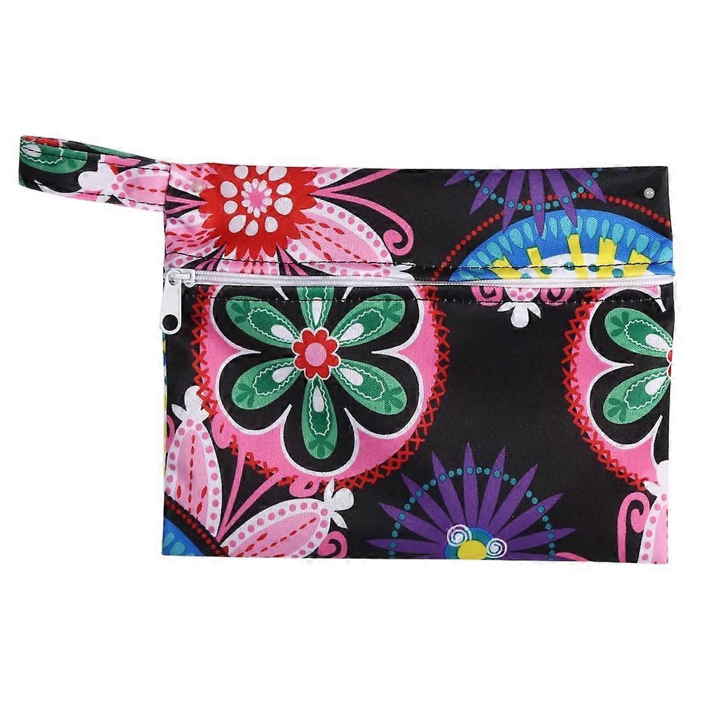 1PC Mini Washable Wet Bag For Reusable Cloth Menstrual Sanitary Maternity Pads Nappy(#5)