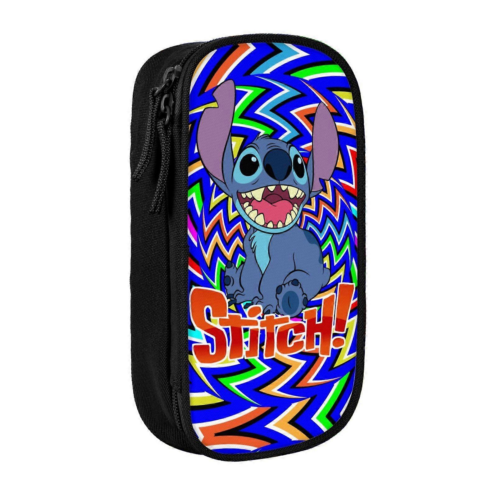 i1677 غرزة مقلمة ، متعدد الأغراض ، سعة كبيرة دائم قلم رصاص حقيبة تخزين القلم المنظم القرطاسيةwtBD5057