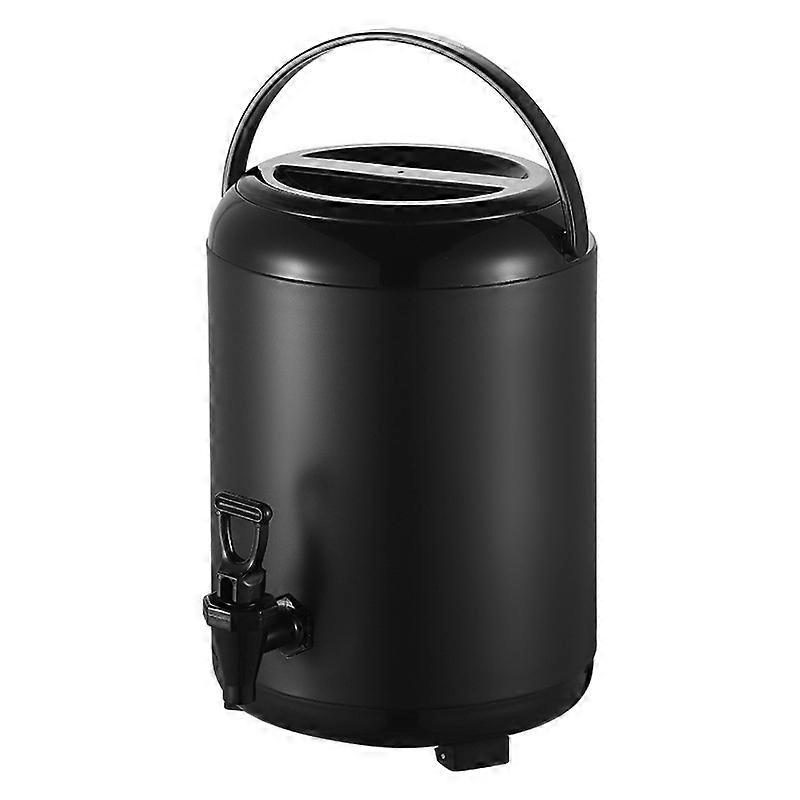 Insulated Stainless Steel Drink Dispenser 2.3 Gallon for Home Use, Party Beverage Server with Leak-Proof Lid and Easy Pour Spout