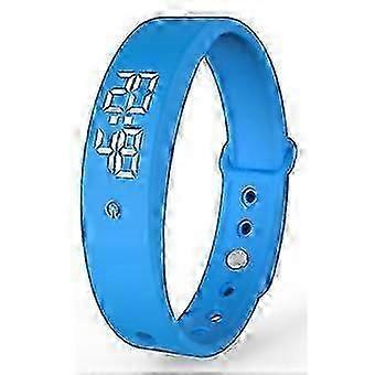 Relógio de lembrete de alarme de vibração, com até 6 alarmes pessoais ou lembretes de comprimidos por dia com função de medição de temperatura corporal