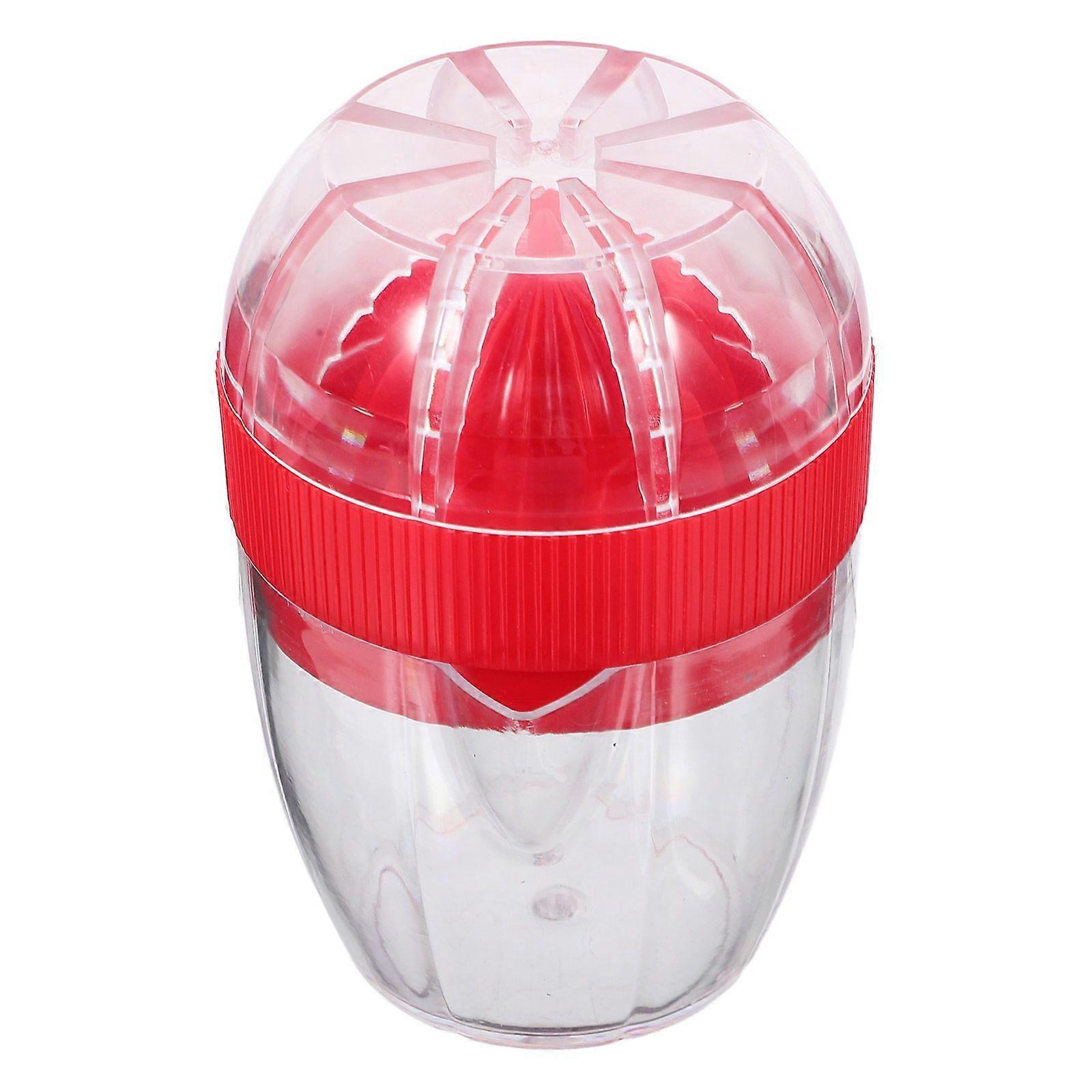 Manual Mini Juicer Portable Multi-functional Healthy Bottle Fruit Blender Mixer Juice Squeezer (Random Color)