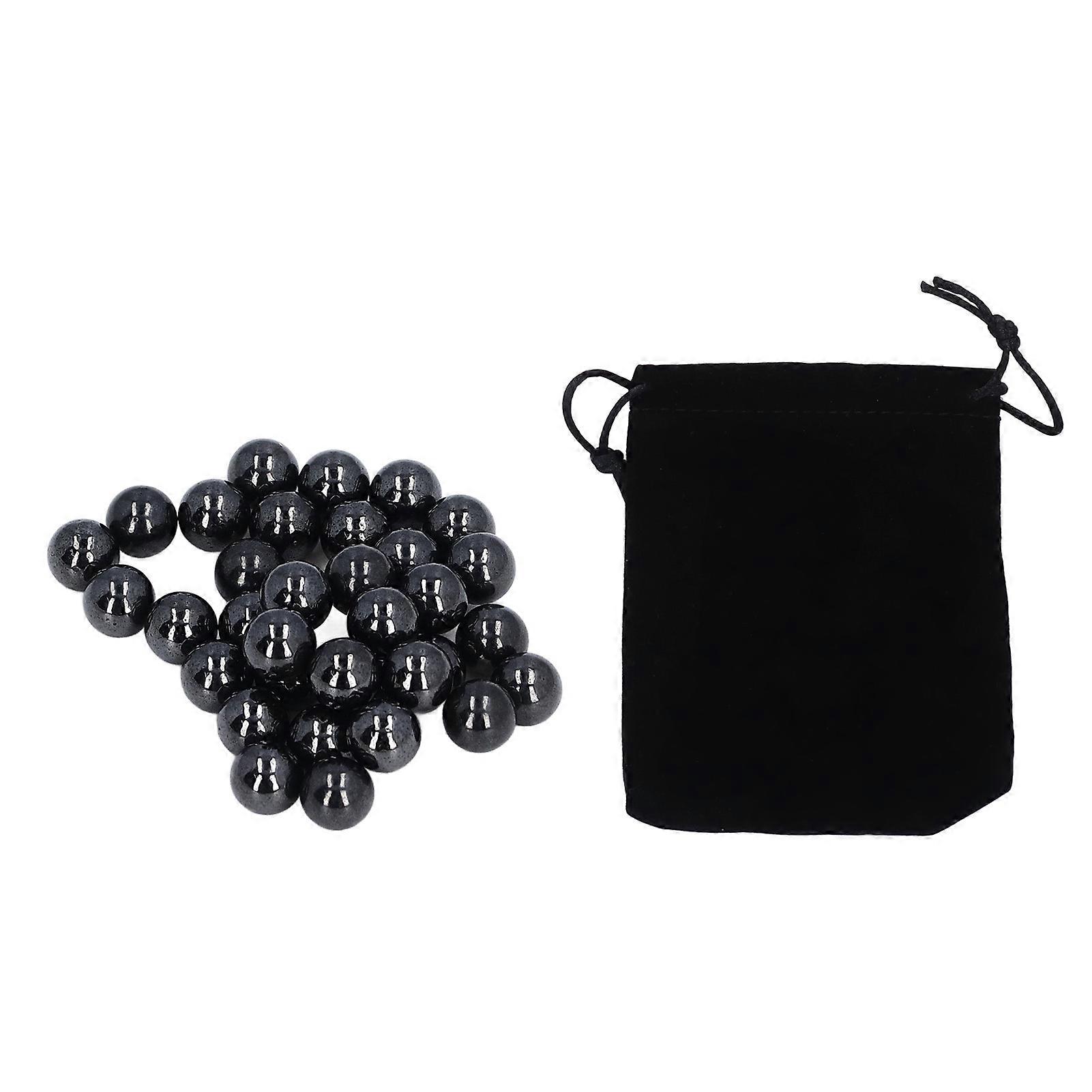 500Pcs Ball Magnets Ball Versatile Portable Magnetic Fidget Balls for Office Education Black 7mm / 0.28in