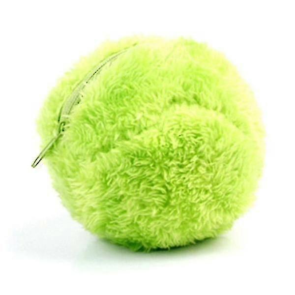 Magic Rolling Ball Activering Automatische Bal Elektrische Hond Kat Speelgoed Batterij Aangedreven Vloer Puur Pluche Speelgoed Nieuw - C
