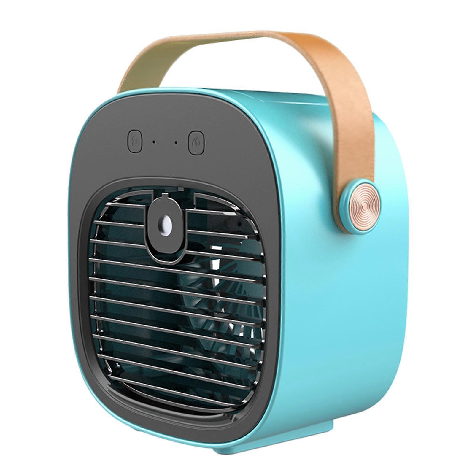 Mini Desk Fan Portable Airs Cooler with Humidifier 3 Speed Rechargeable Misting Fan for Summer Home Office Bedroom Indoor Outdoor Use