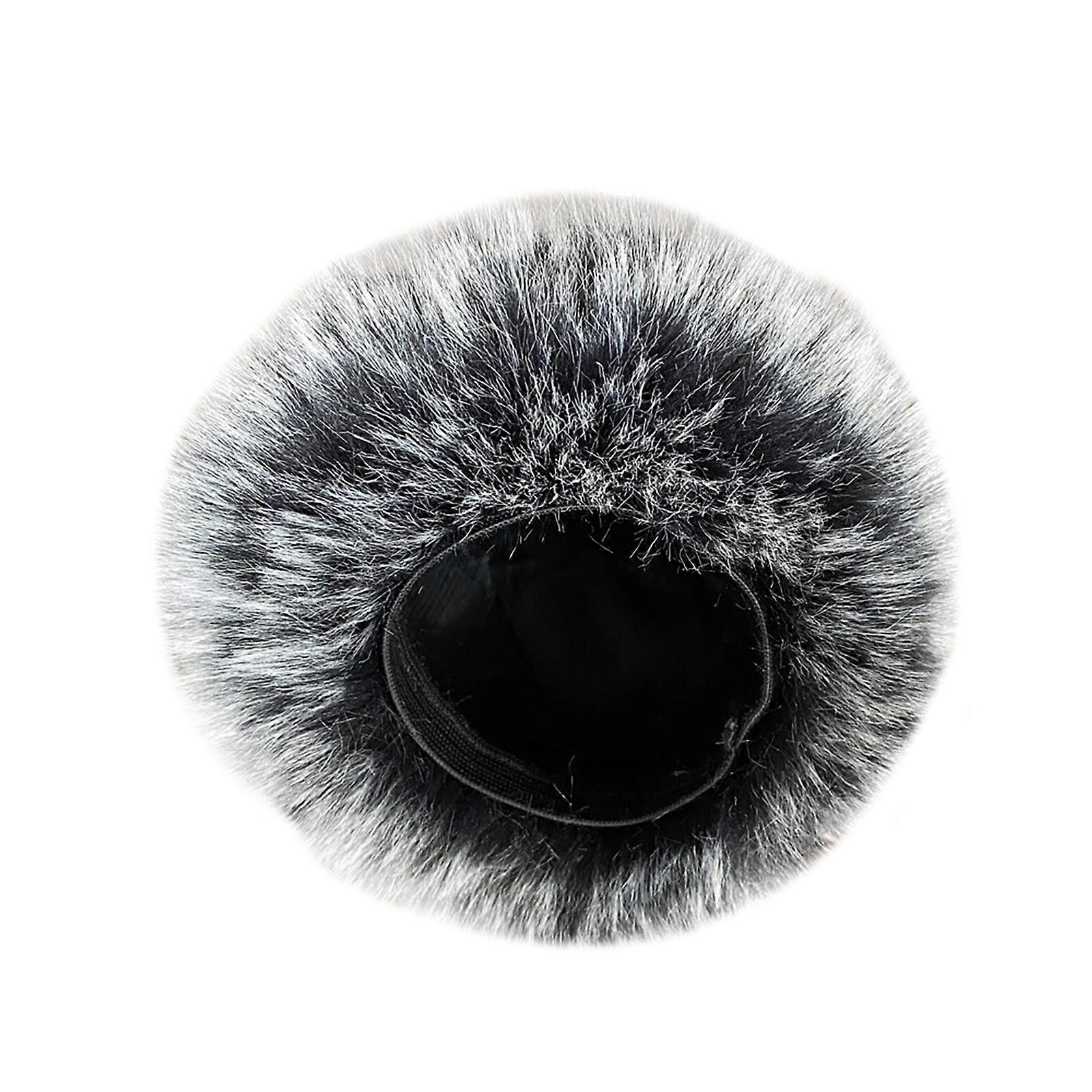 Filtre Mikrofon Ön Cam Manşon Açık Mikrofon Ön Cam Kapağı Köpük ZOOM H4essential Taşınabilir Kaydedici siyah beyaz