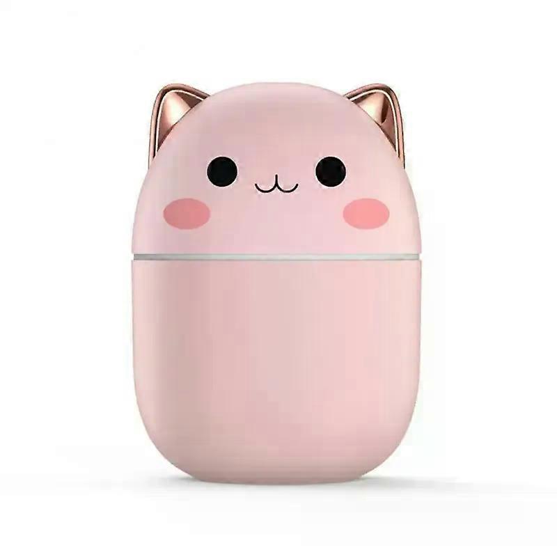 250Ml Air Humidifier Cute Kawaiil Aroma Diffuser With Night Light Cool Mist Maker Bedroom Home Car Purifier Humificador