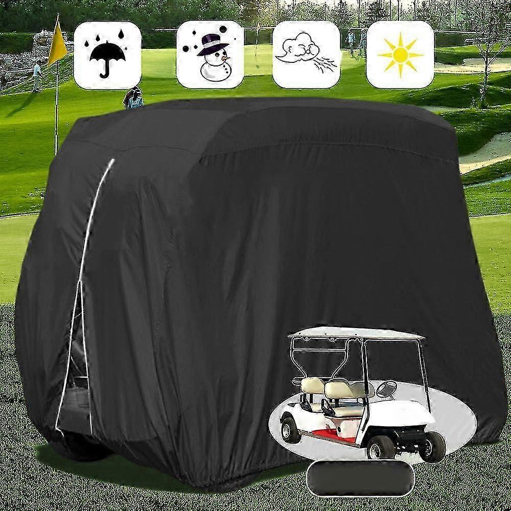 غطاء عربة عربات الجولف مقاوم للماء مقاوم للغبار الأشعة فوق البنفسجية المطر Protect_Special هدية