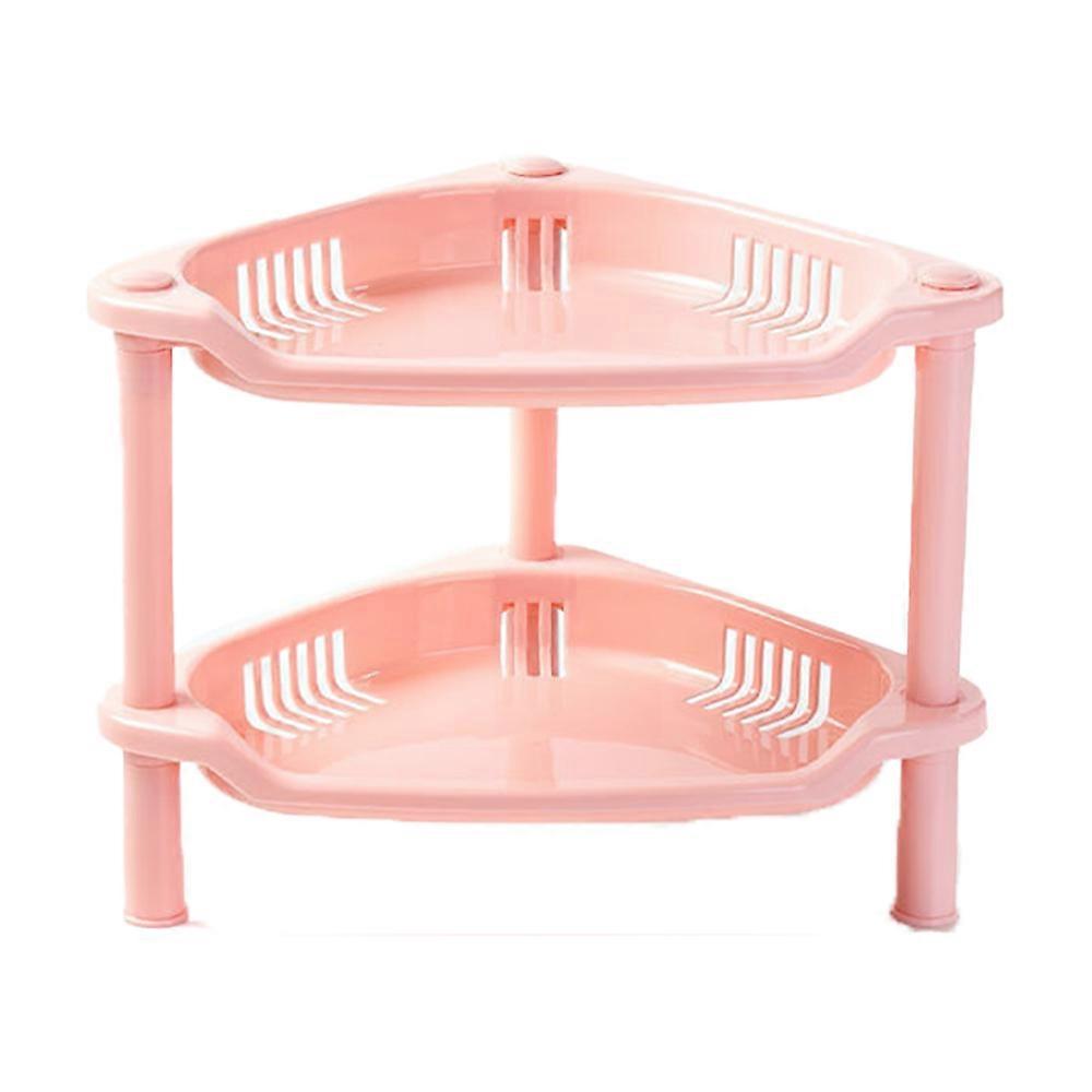 Shelf Organizer, Corner Shelf, Drain Design, Bathroom, Kitchen