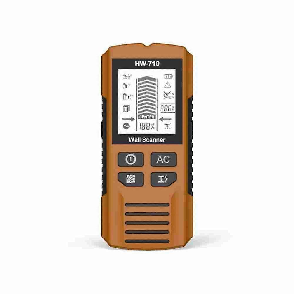 Multifunctional Handheld Metal & Wall Detector, 5 in 1 Stud Finder Scanner Tool