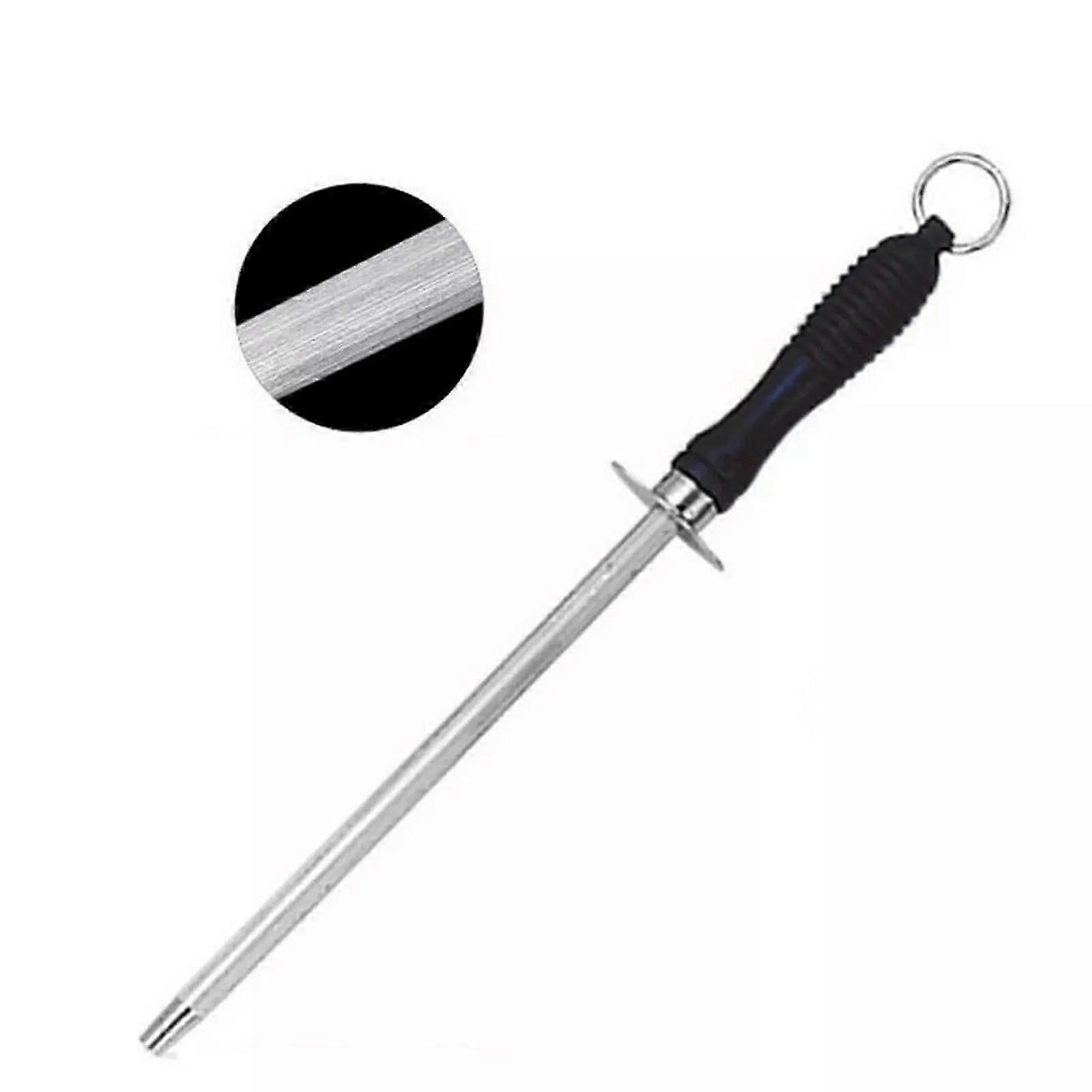 Afiador de Cozinha de Aço para Afiar Vareta de Afiação de 11 polegadas