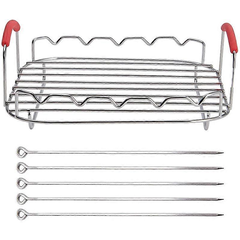 Stainless Steel AirFryer Grill Rack Versatile Square Roasting Grill