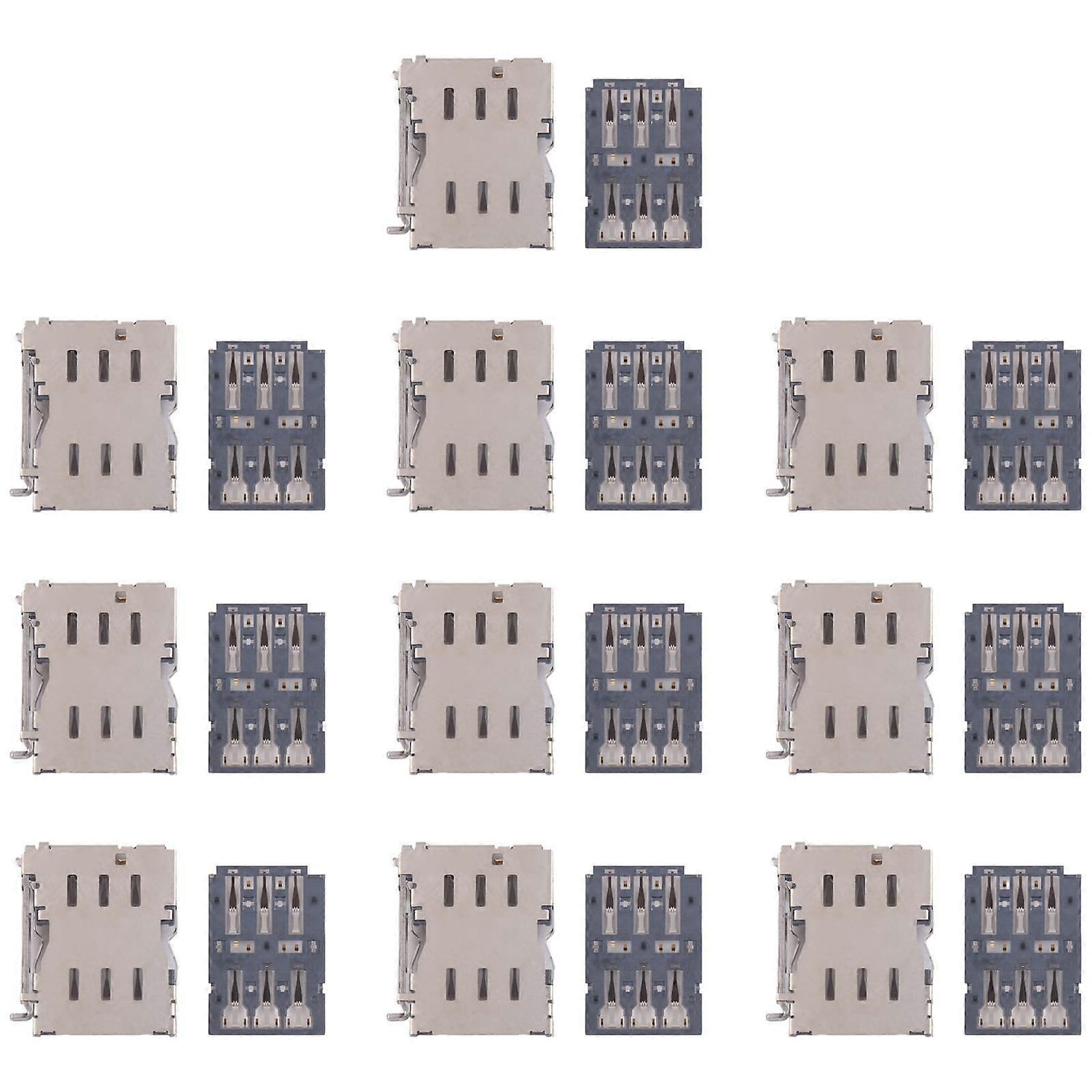 10pcs COMPATIBLE SIM Reader For Galaxy S22 Ultra 5G SM-S908