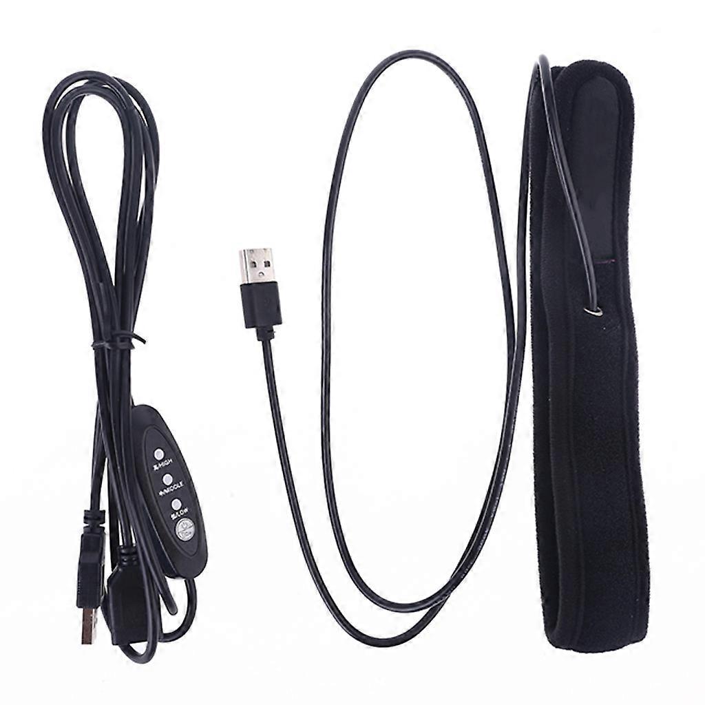 Lens Warmer Lens Heater Warmer Dew 3 Gear Regulator Temperature USB Universal Dew Heater Strip for Telescope Camera Black
