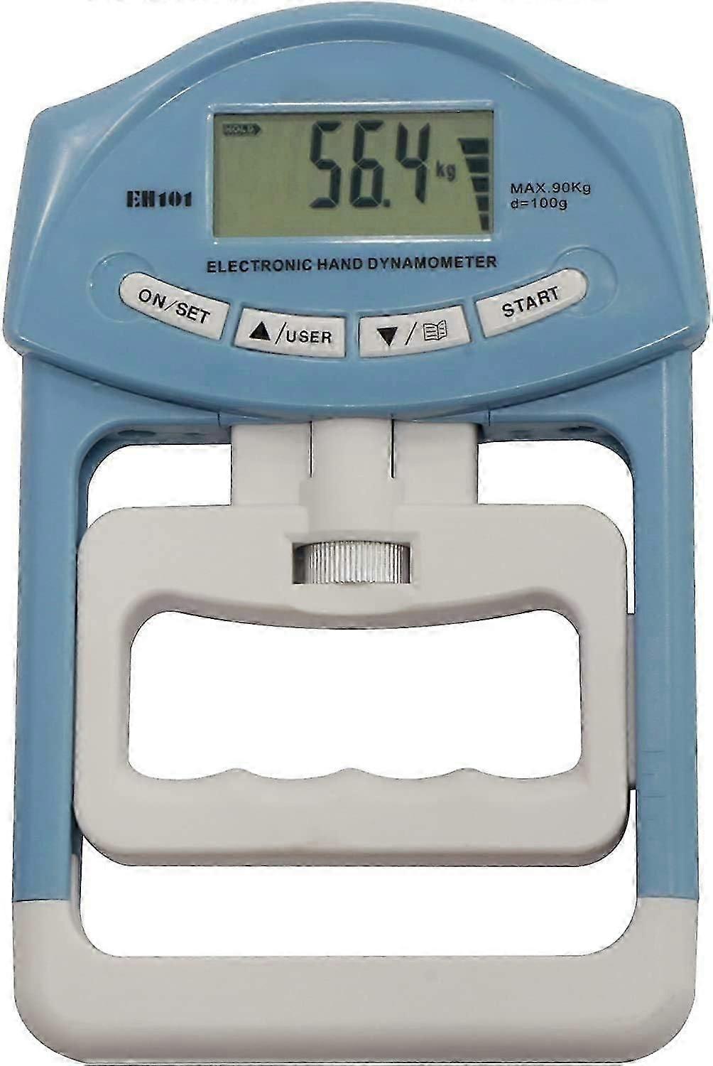 Hand Dynamometer Digital Hand Dynamometer Hand Exercise Hand Grip Digital Hand Dynamometer Grip Force Meter Automatic Grip Force Detection 200 lbs / 9