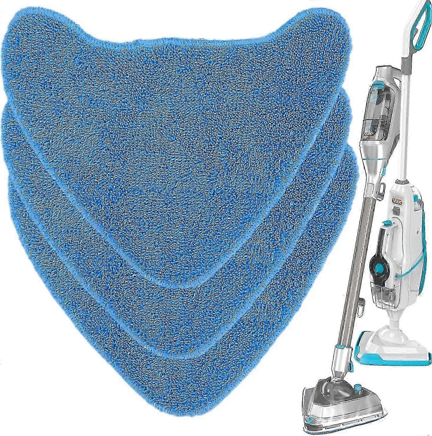 Replacement Microfiber Steam Mop Pads by Vax 3-Pack Compatible with Models S7/S86-SF-C and More