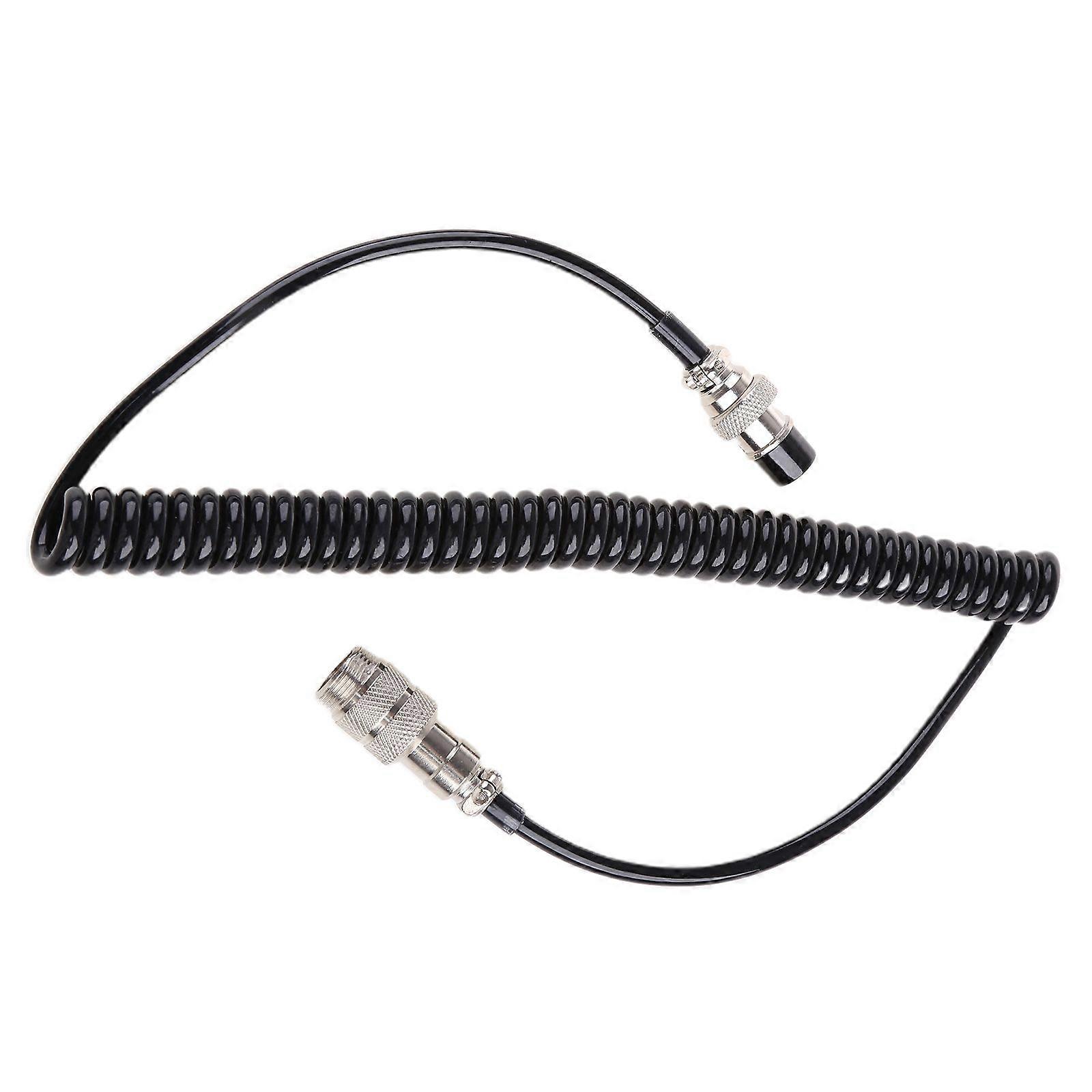 Professional Extension Cord Cable for Mic Microphone 4 Pin Plug Adapter for Uniden Midland for Galaxy for Stryker Ranger