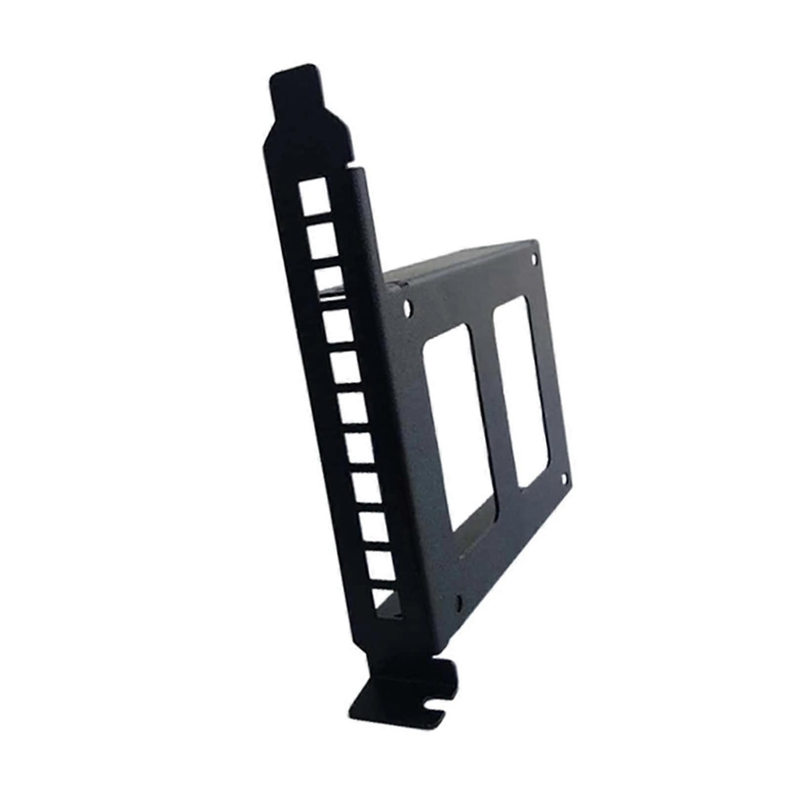 Metal PCI Slot 2.5inch IDE/SATA/SSD/HDD Rear Panel Mount Bracket Hard Drive Adapter Tray Caddy with Sata Data Cable ( Size : Full Height )