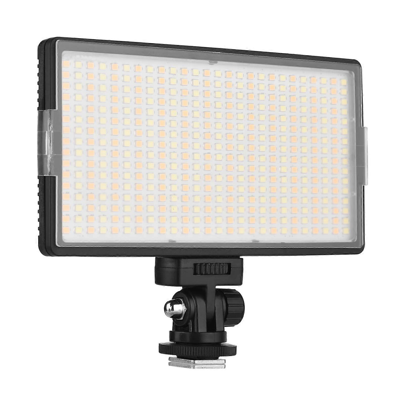 LED-416 LED Video Light Professional On-Camera Light Photography Panel 416PCS Bright Light Beads