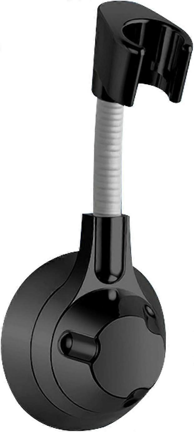 ABS Plastic Hand Shower Holder Bracket, 360 Adjustable Shower Head Holder No Drilling, Versatile Strong Paste Wall Mount