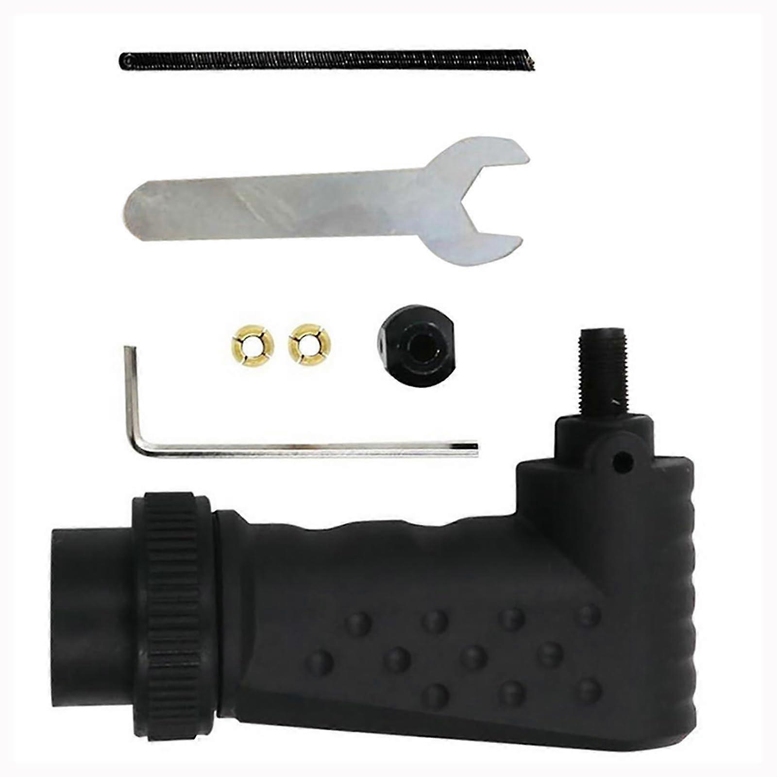 Right Angle Converter Kit for Rotary Tools, Ergonomic Electric Grinding Accessories, Compatible with Most Models