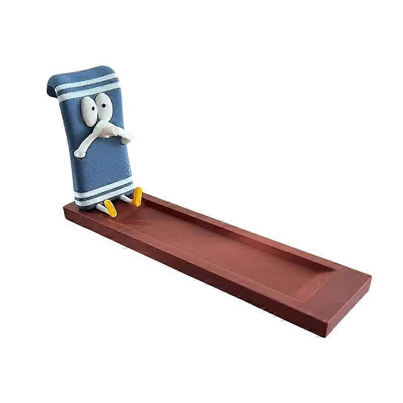 Towelie Servietsky Incense Holder Incense Holder For Sticks, Handcrafted Realistic Crafts, Home Decor, Best For Meditation, Yoga