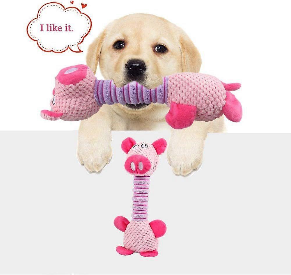 Interactive Dog Squeaky Toys for Teeth Cleaning
