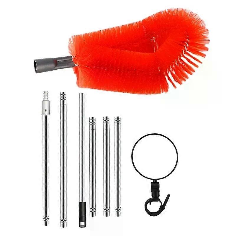 Gutter Cleaning Brush Extendable Pipe Gutter Cleaner Extendable Duster Enduring Dropship