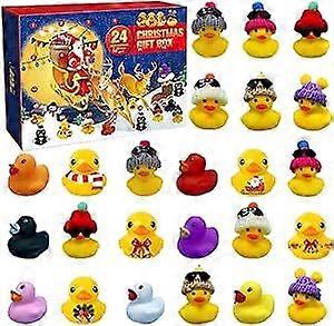Rubber Duck Advent Calendar 2023, Baby Advent Calendar 2023, Christmas Rubber Ducks Countdown Advent Calendar, Cute Toy Advent Calendar for Boys, Girl