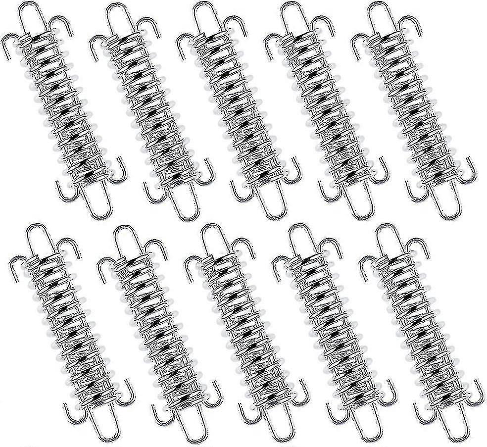 10 Pieces Tension Spring Coil Springs For Camping Tent Awning Awning Mounting Accessories Rust-free Tension Spring For Safe Installation