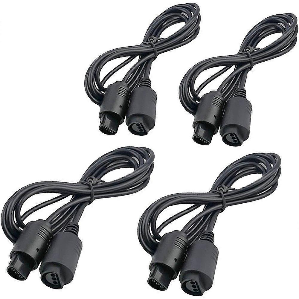 4 Pack 6Ft N64 Controller Extension Cable Cord for 64 N64 Controller