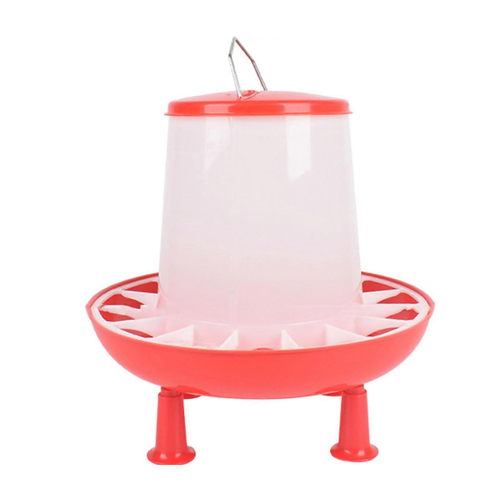 Chicken Waterer Kit for Coop Poultry Drinking Water Solution Duck Water Supply Hanging Poultry Water Fountain 9kg